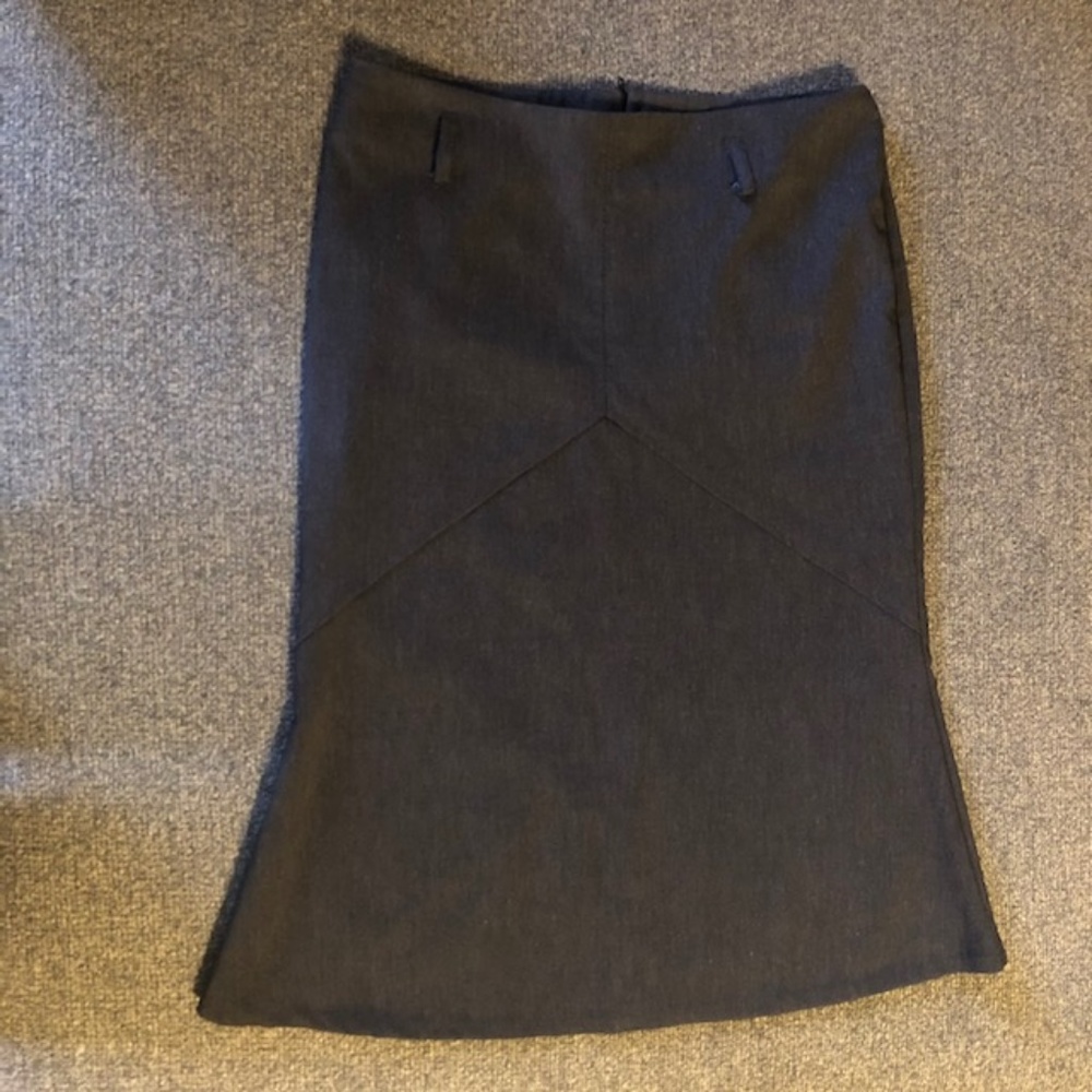 Charcoal Grey Long Skirt- NWOT!